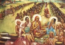 Chira-Dadhi-Mahotsava: El festival de arroz plano con yogurt en Sripat Panihati
